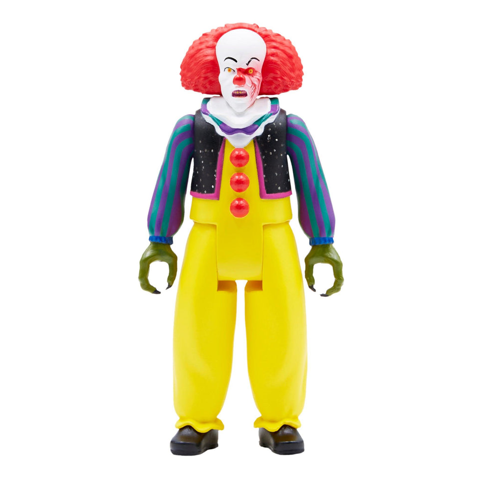 IT Monster Pennywise Clown TV Miniseries Stephen King Horror Figure Super7