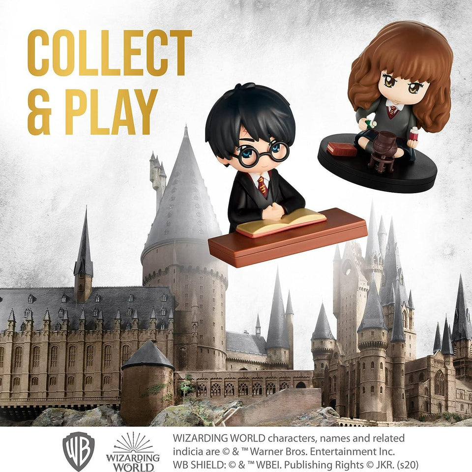 Hermione Granger & Harry Potter Ink Stampers Studying Hogwarts Fantasy PMI International