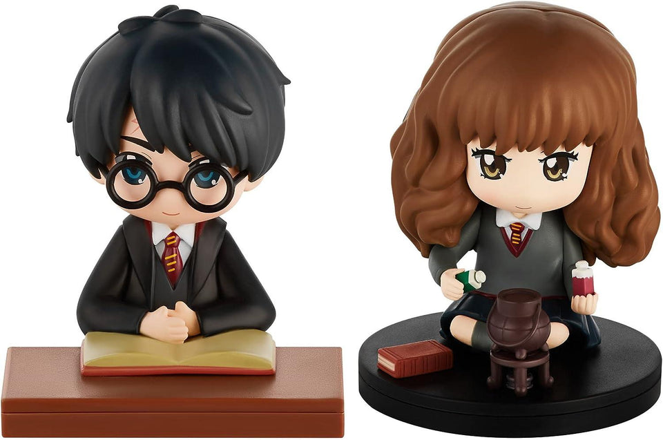 Hermione Granger & Harry Potter Ink Stampers Studying Hogwarts Fantasy PMI International