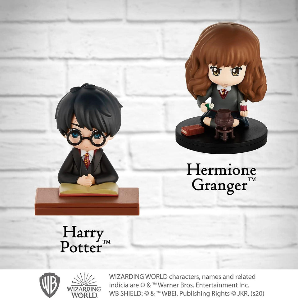 Hermione Granger & Harry Potter Ink Stampers Studying Hogwarts Fantasy PMI International