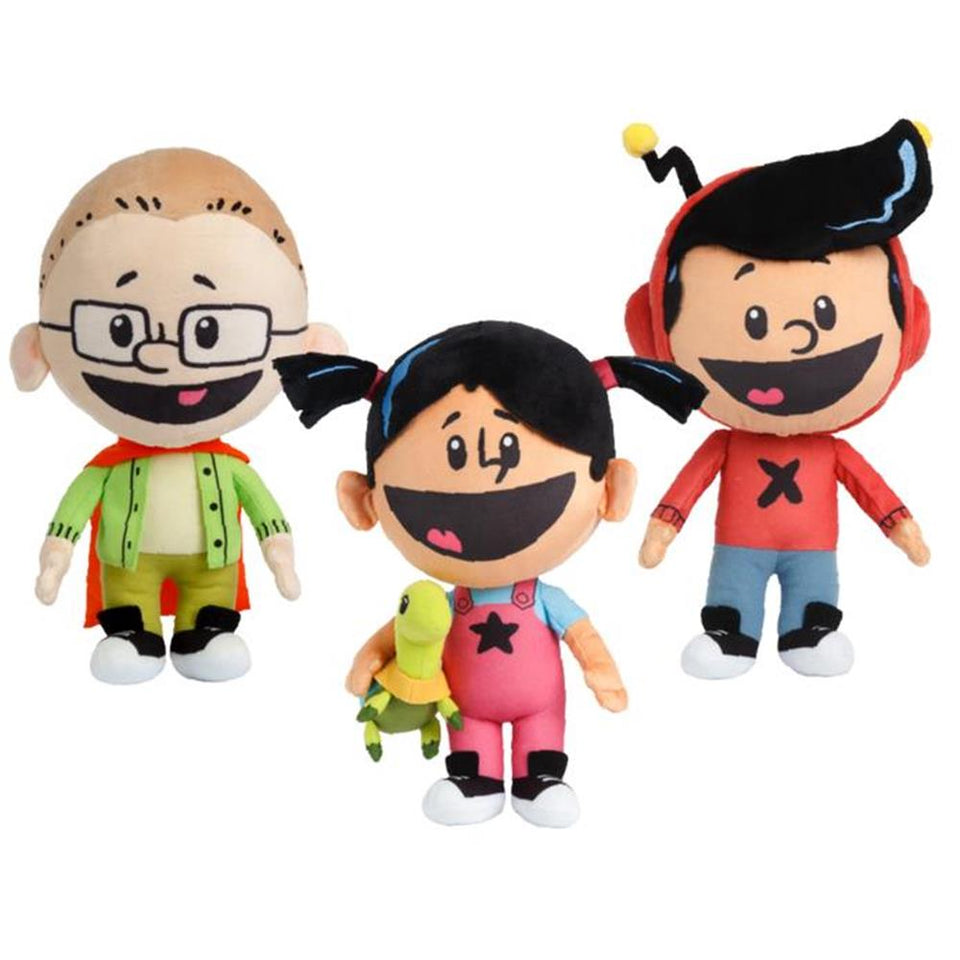 Yadina & Mr Zoom Plush Doll Xavier Riddle and The Secret Museum PBS Kids Mighty Mojo