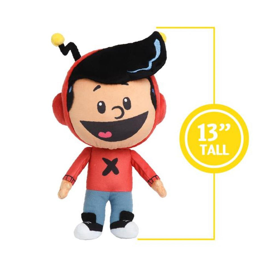 Xavier Riddle Plush Doll and The Secret Museum 12" PBS Kids Character Toy Mighty Mojo