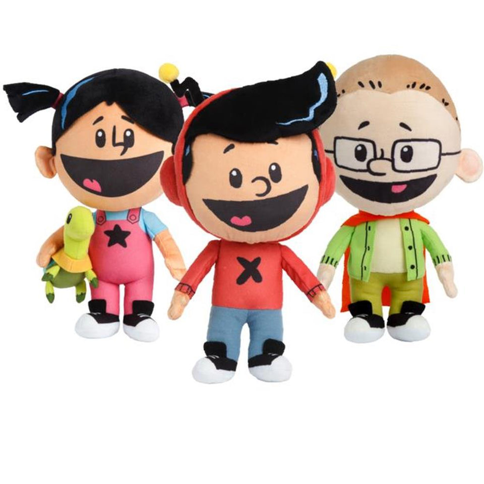 Xavier Riddle Plush Doll and The Secret Museum 12" PBS Kids Character Toy Mighty Mojo