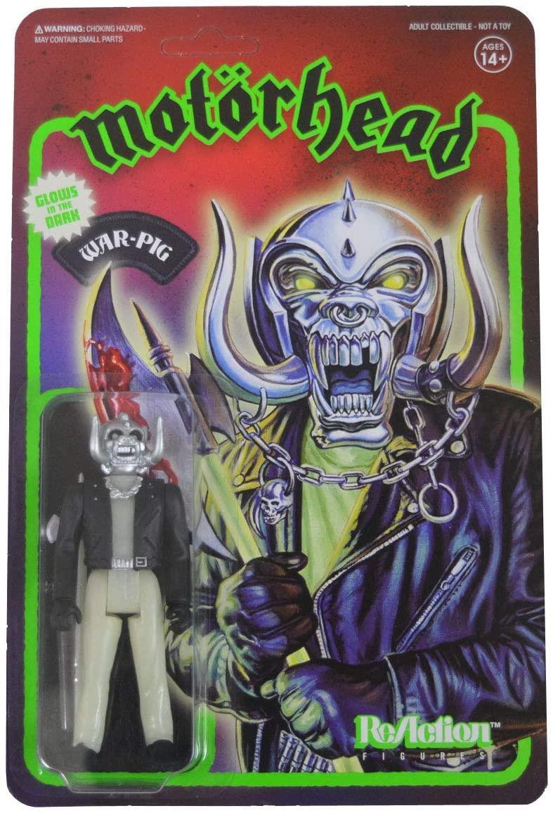 Motorhead Warpig Glow in The Dark Heavy Metal Figure ReAction Super7