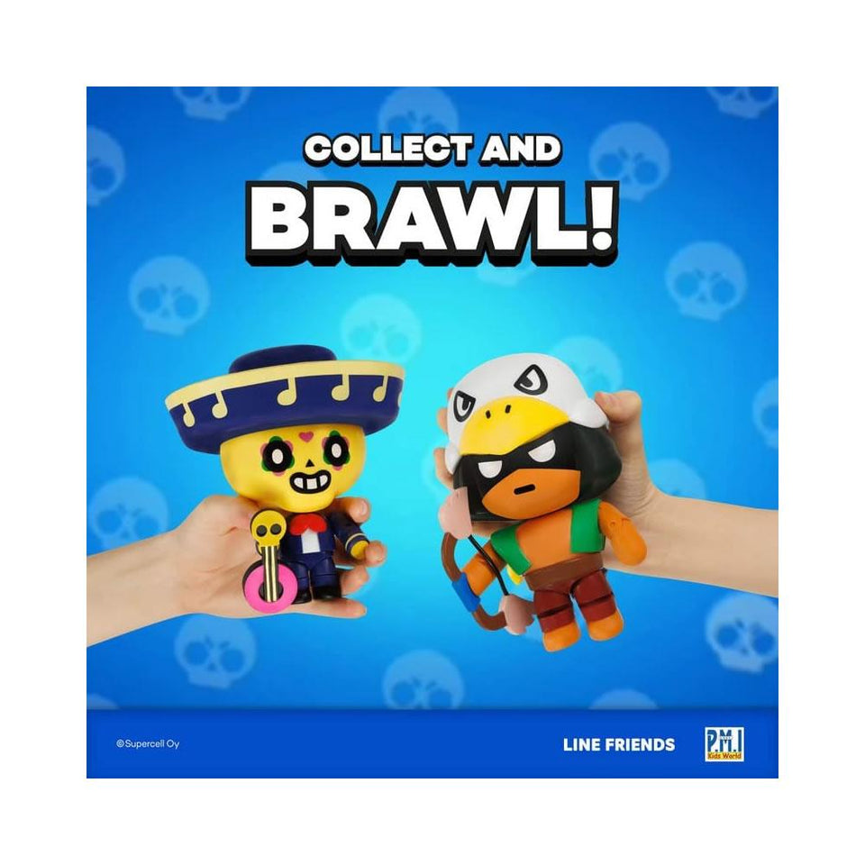 Brawl Stars Bo Brawler Archer Bow Tough Guy Fighter Action Figure PMI International