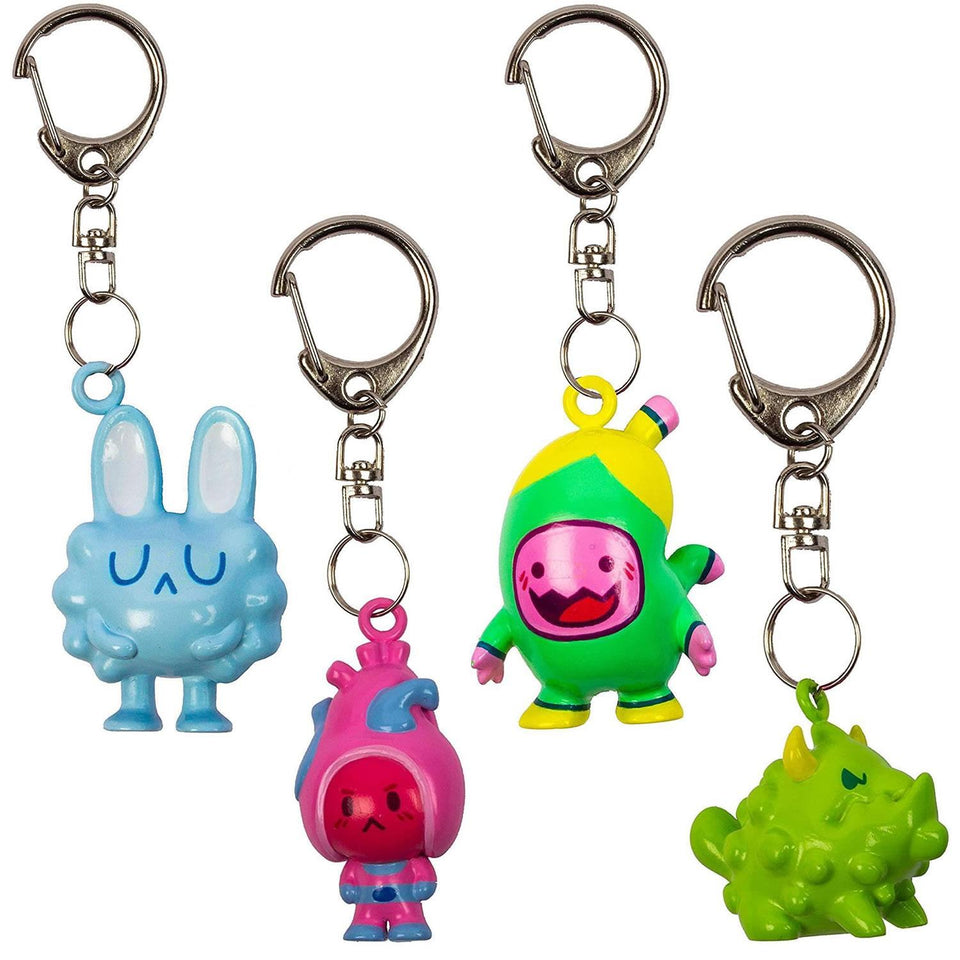 Organauts Tinies Collectible Character Keychain 6pk Series 1 Bags Surprise Know Yourself