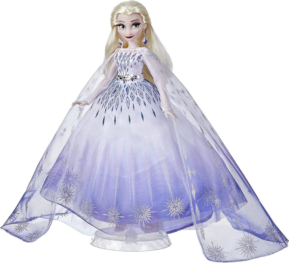 Disney Princess Style Series Holiday Elsa Fashion Doll Frozen Collector Gown Hasbro