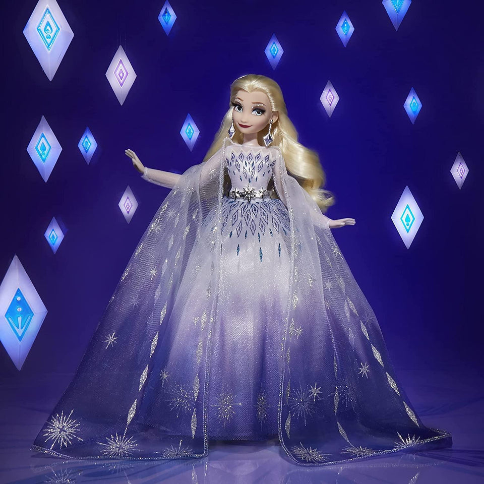 Disney Princess Style Series Holiday Elsa Fashion Doll Frozen Collector Gown Hasbro