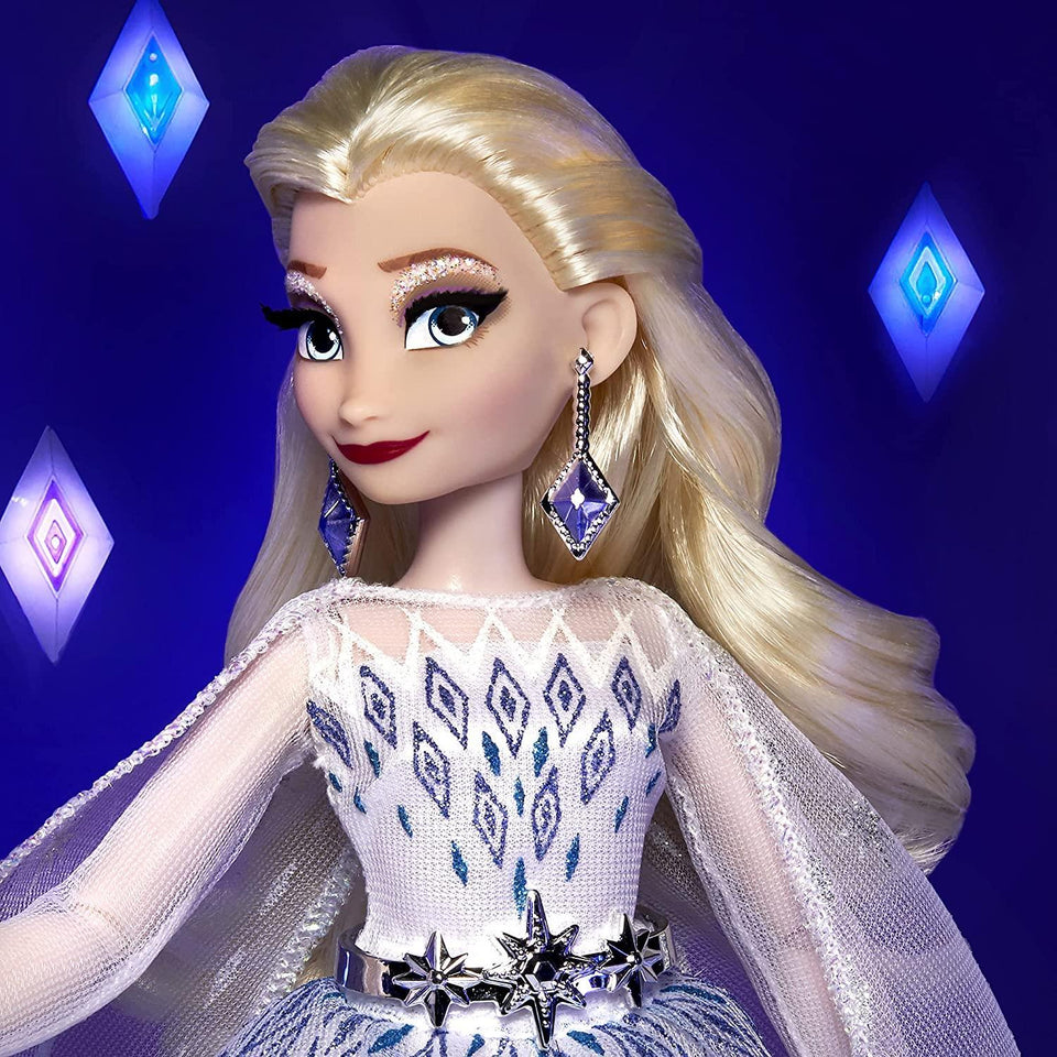 Disney Princess Style Series Holiday Elsa Fashion Doll Frozen Collector Gown Hasbro