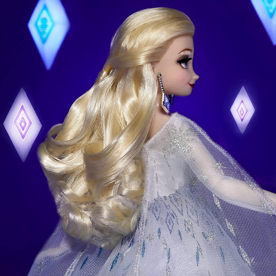 Disney Princess Style Series Holiday Elsa Fashion Doll Frozen Collector Gown Hasbro