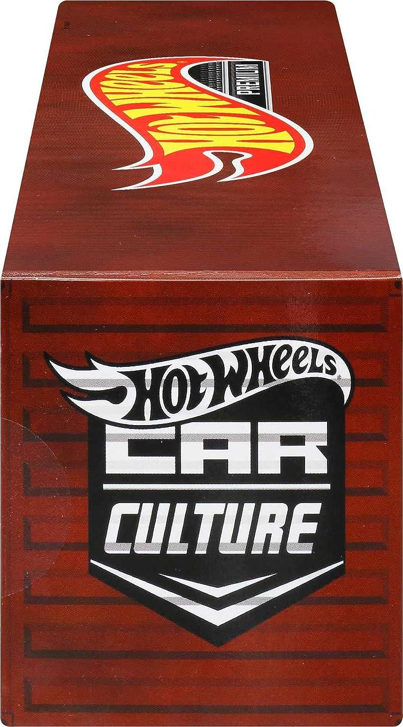Hot Wheels Lions Roar Container Set 5ct Cars Classic Drag Racing Metal Collectible Mattel