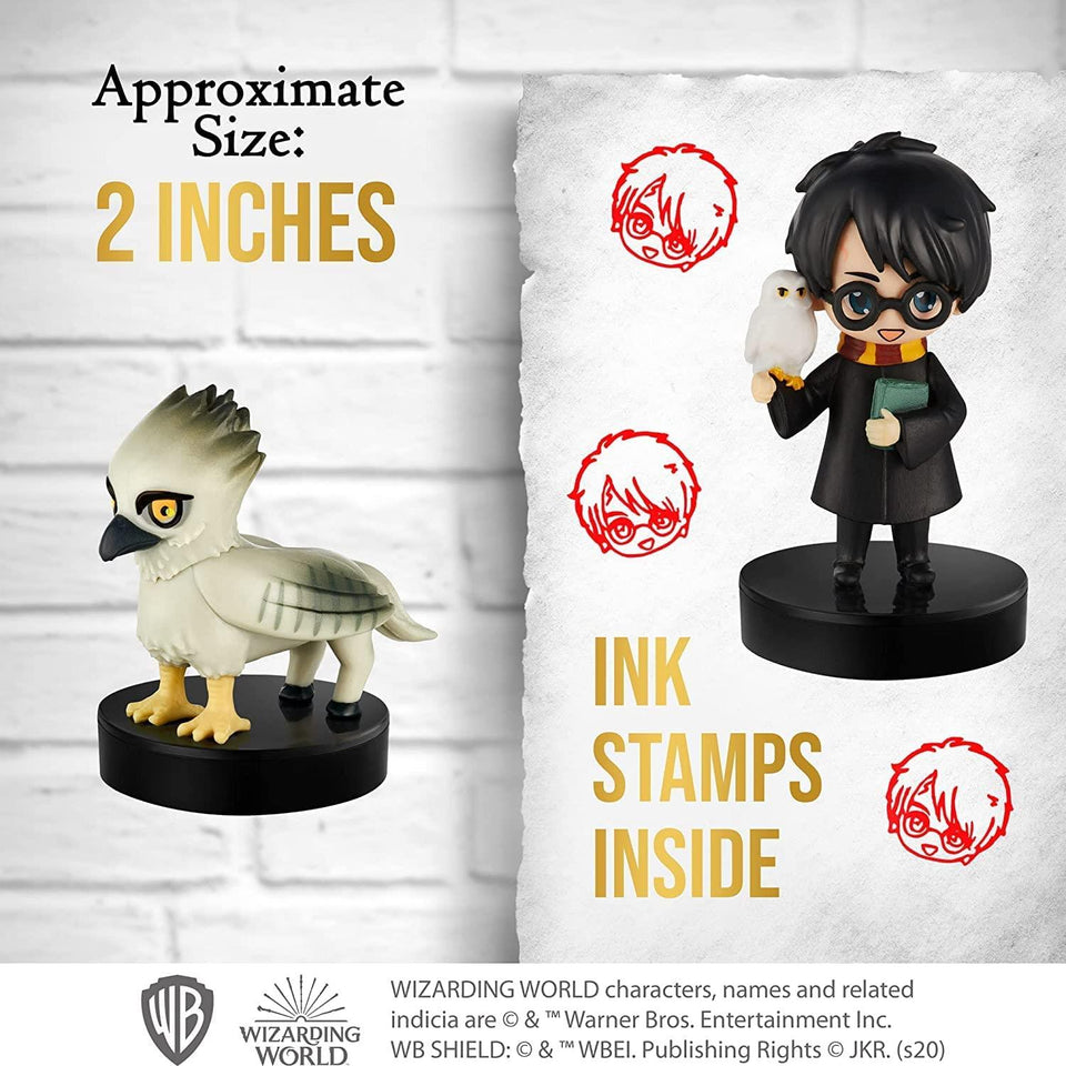Harry Potter Stampers 12pk Hedwig Buckbeak Albus Weasley Figure Set PMI International