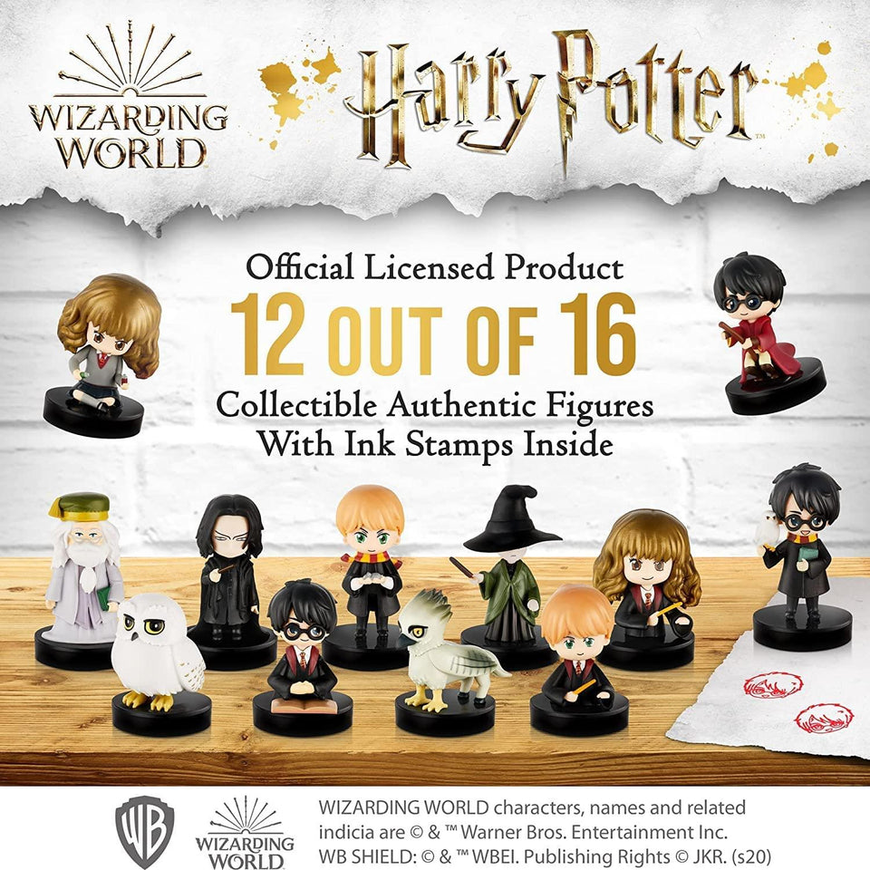 Harry Potter Stampers 12pk Hedwig Buckbeak Albus Weasley Figure Set PMI International