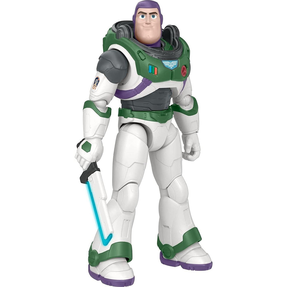 Buzz Lightyear with Laser Blade 12" Lights Sounds Toy Story Disney Pixar Mattel