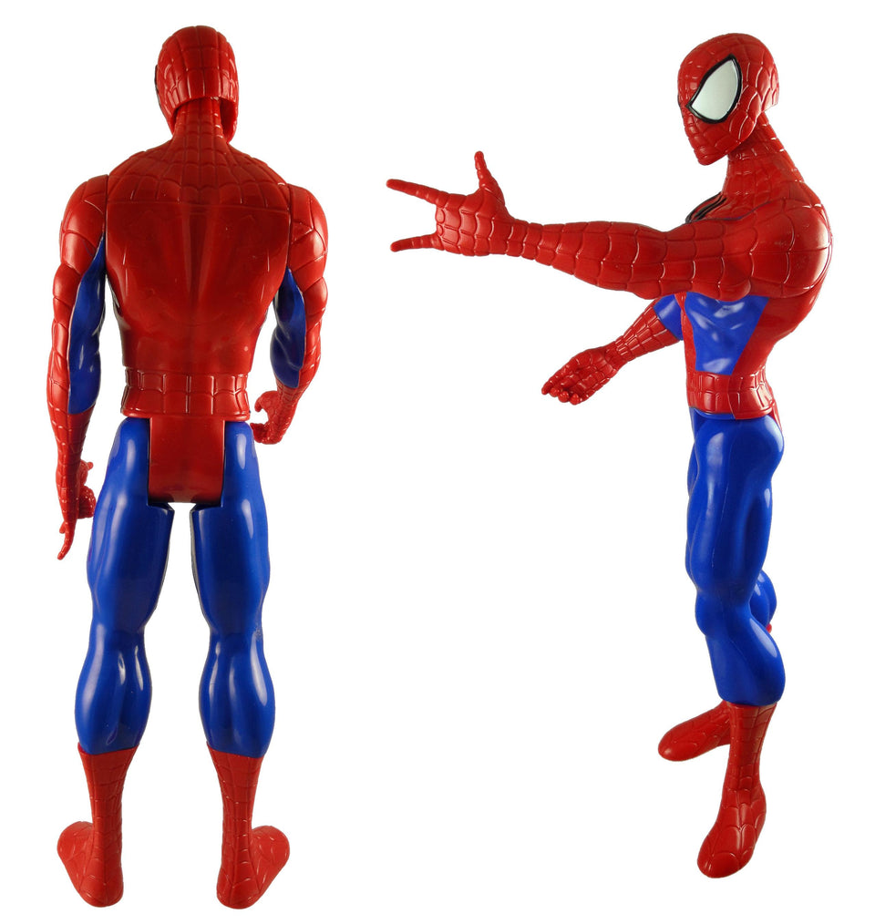 Spider-Man Titan Hero Series 12" Figure Web-Warriors Ultimate Marvel Action Red Blue Hasbro