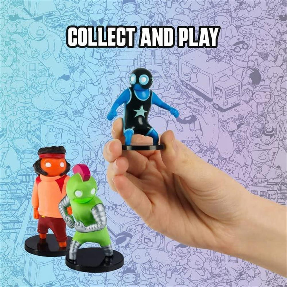 Gang Beasts Action Figures 12pk Party Supplies Gift for Video Gamer Set PMI International