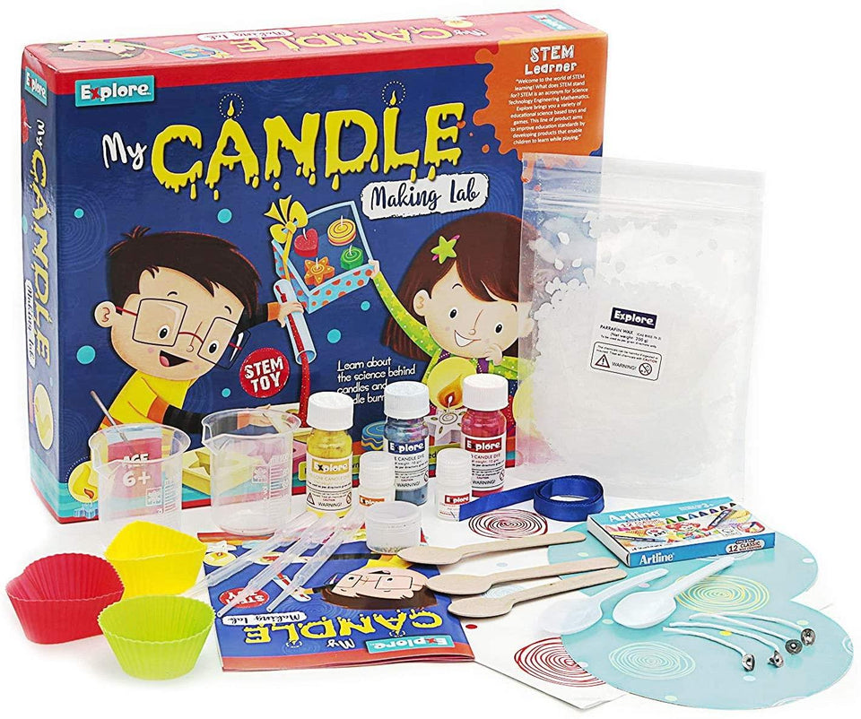 Explore STEM Learner My Candle Making Lab DIY Science Gift