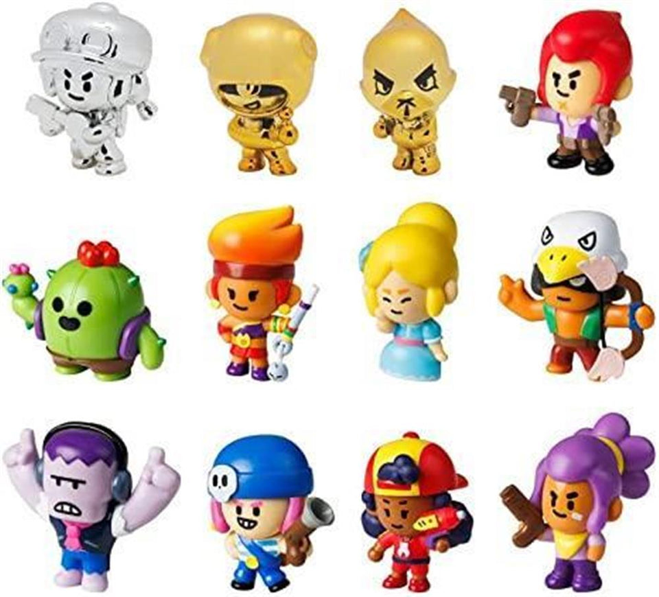 Brawl Stars Character Figures 12ct Party Supplies Gift for Video Gamer Set PMI International