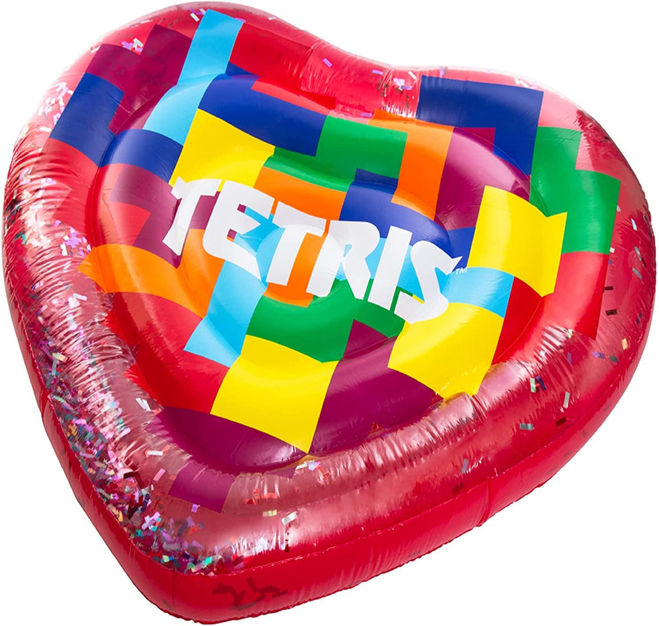Tetris Pool Float Video Game Theme Giant Water Raft Summer Lounge Mighty Mojo