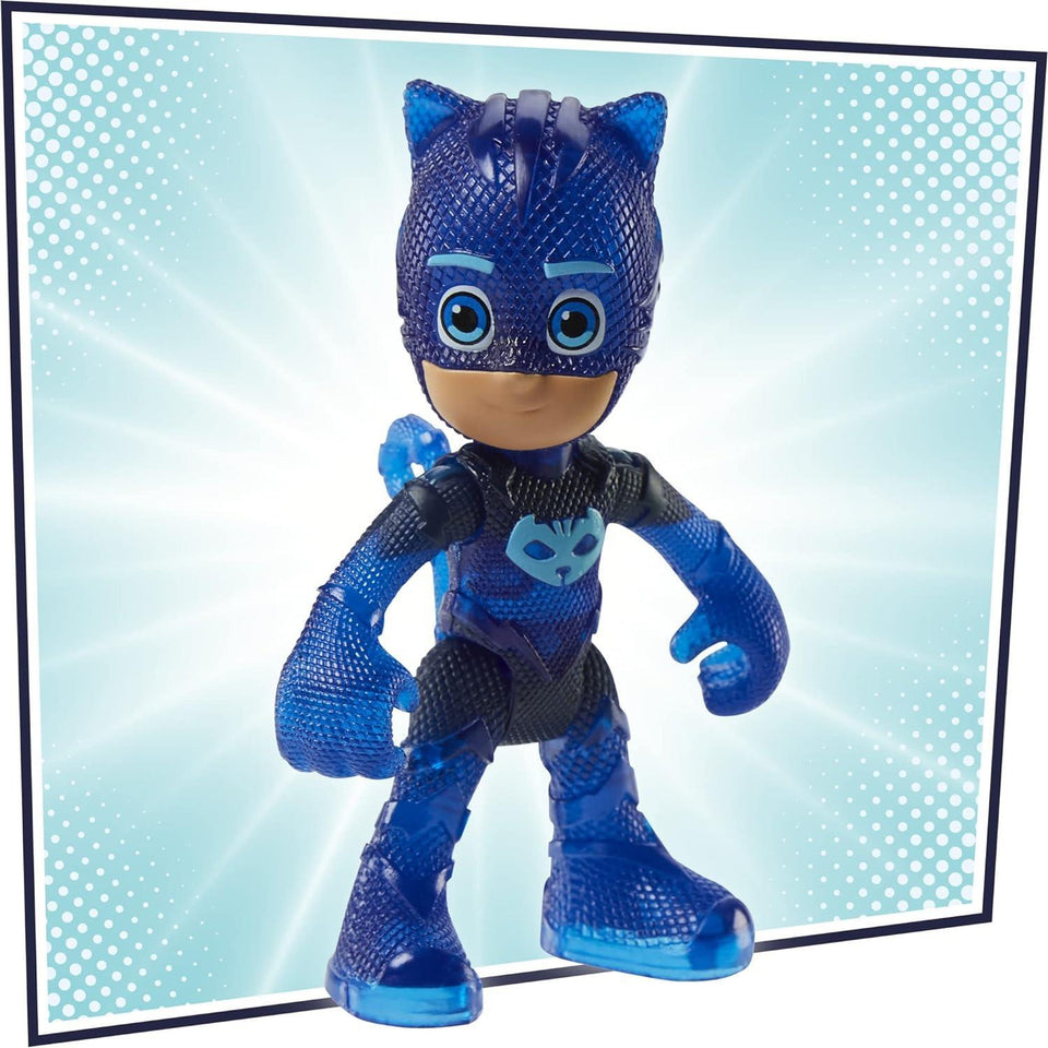 PJ Masks Ultimate Adventure Set 3ct Figures & Vehicles Gekko Owlette Catboy Hasbro