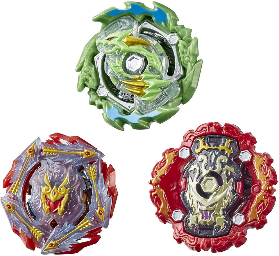 Beyblade Burst Rise Hypersphere 3pk Ace Dragon D5 Rudr R5 Viper Hydrax H5 Battle Heroes Hasbro