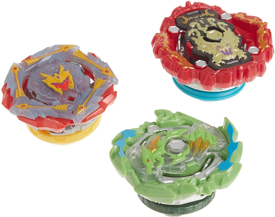 Beyblade Burst Rise Hypersphere 3pk Ace Dragon D5 Rudr R5 Viper Hydrax H5 Battle Heroes Hasbro