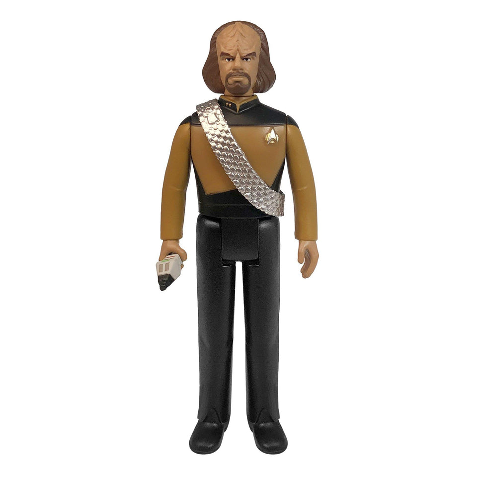 Star Trek The Next Generation Worf Klingon TNG ReAction Figure Super7