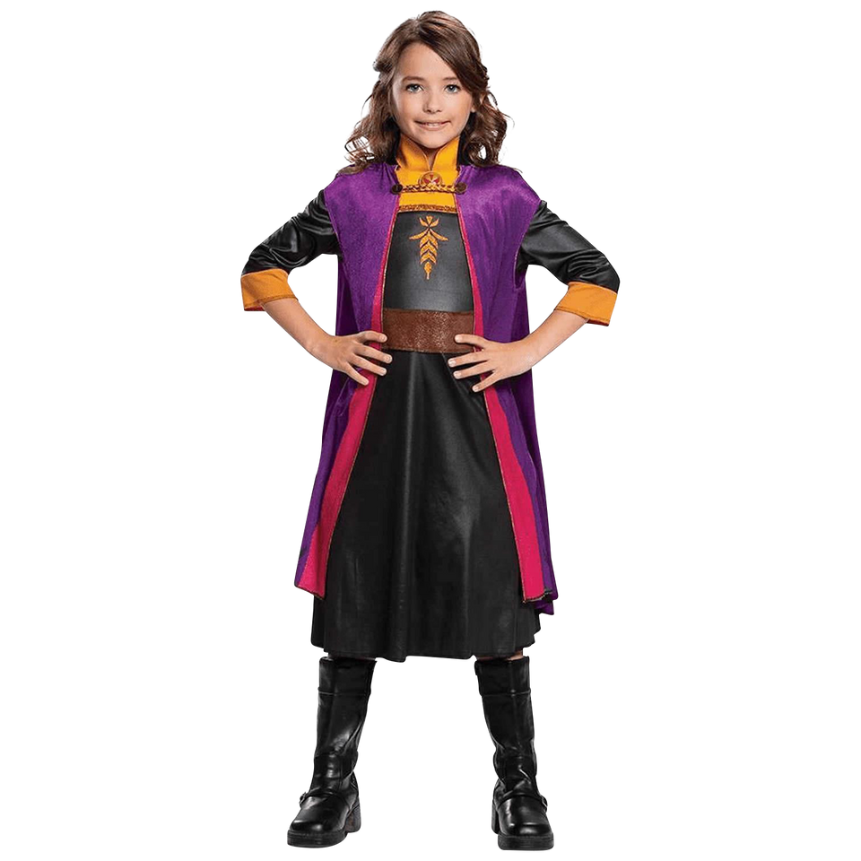 Disney Frozen 2 Anna Classic Girls Licensed Costume - X-Small (3T/4T)