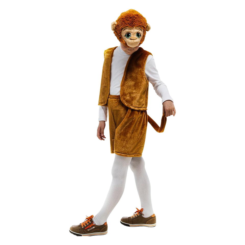 Monkey Jungle Animal Boys Plush Costume Dress Up Archie s Toys