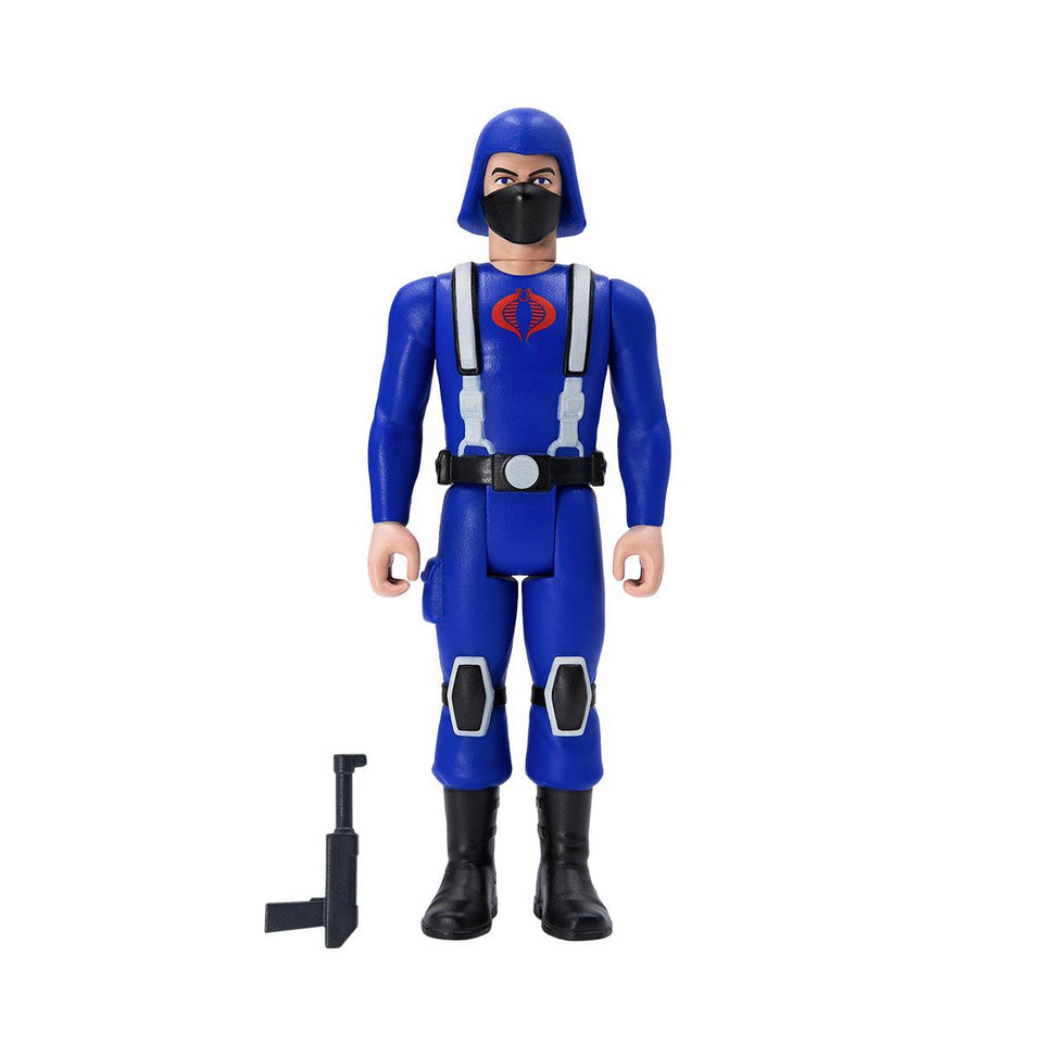G.I. Joe Cobra Trooper Y-Back Pink Infantry Soldier Villian Animated Figure Super7