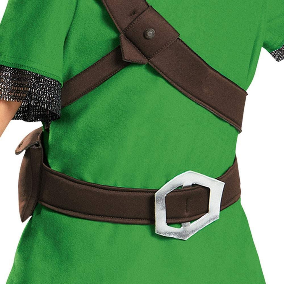 Legend of Zelda Link Classic Kids size L 10/12 Nintendo Character Costume Disguise