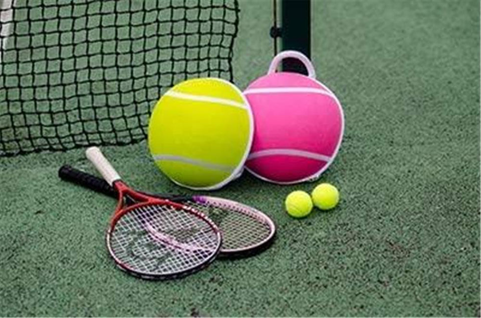 Kids Green Tennis Ball Sport School Backpack Boys Unisex Durable Soft Cleanable Bag Childrens Accessories