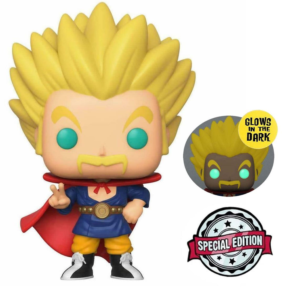 Funko Pop Dragon Ball Super Hercule Special Edition Glow in Dark Figure Animation