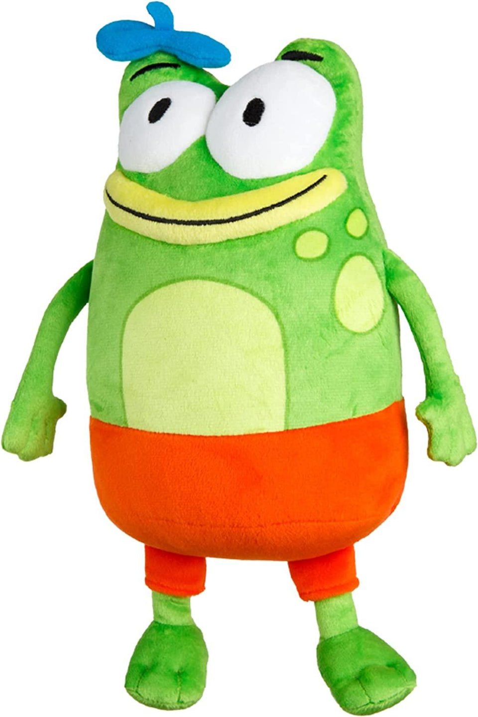 Lets Go Luna! Andy Hopper The Green Frog Plush Doll PBS Kids Cartoon Animated Figure Mighty Mojo