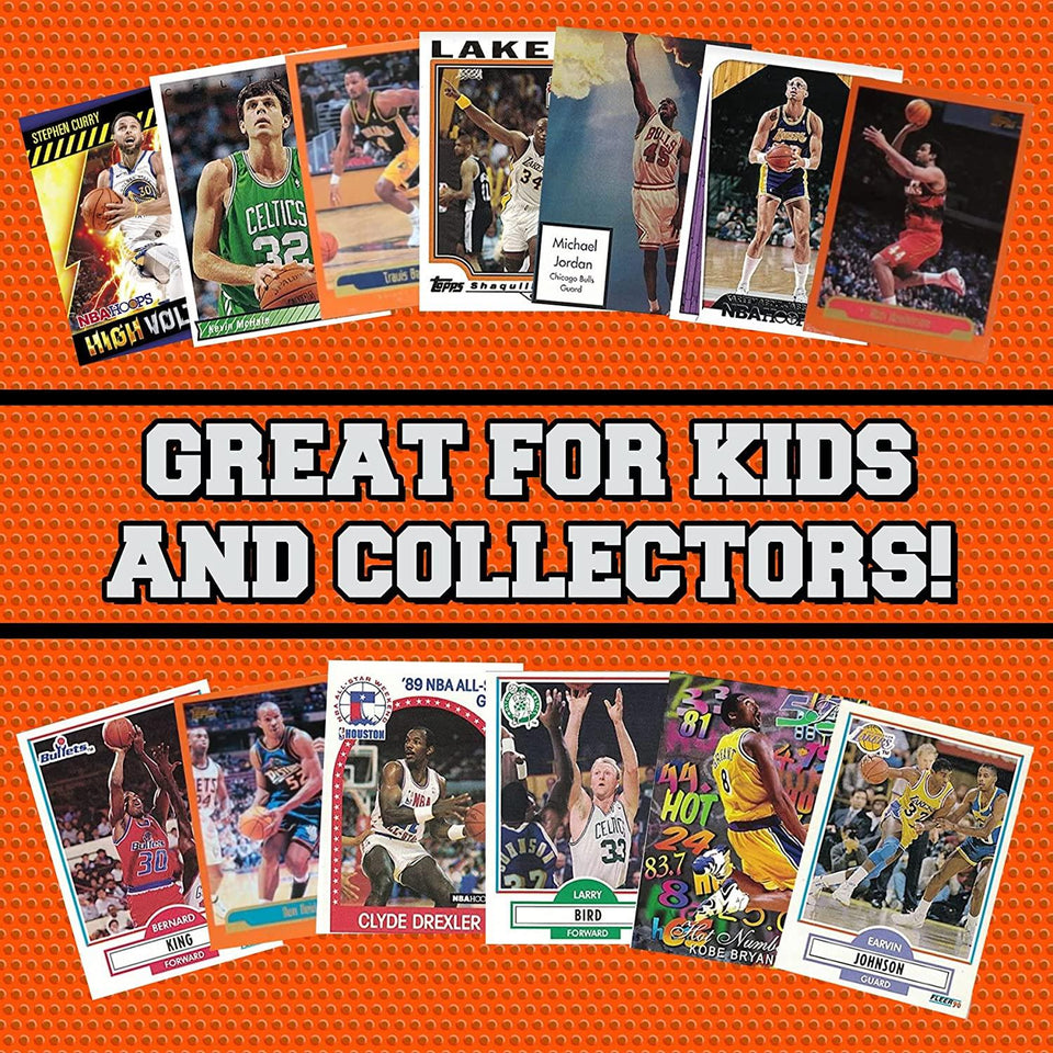 Basketball Trading Collector Cards 100ct Assorted Players Box Set Mighty Mojo