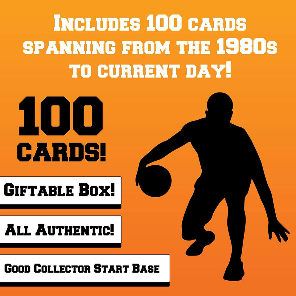 Basketball Trading Collector Cards 100ct Assorted Players Box Set Mighty Mojo