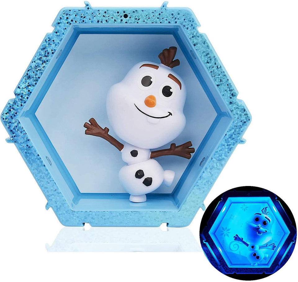 WOW Pods Disney Frozen Olaf Snowman Swipe to Light Connect Figure Collectible