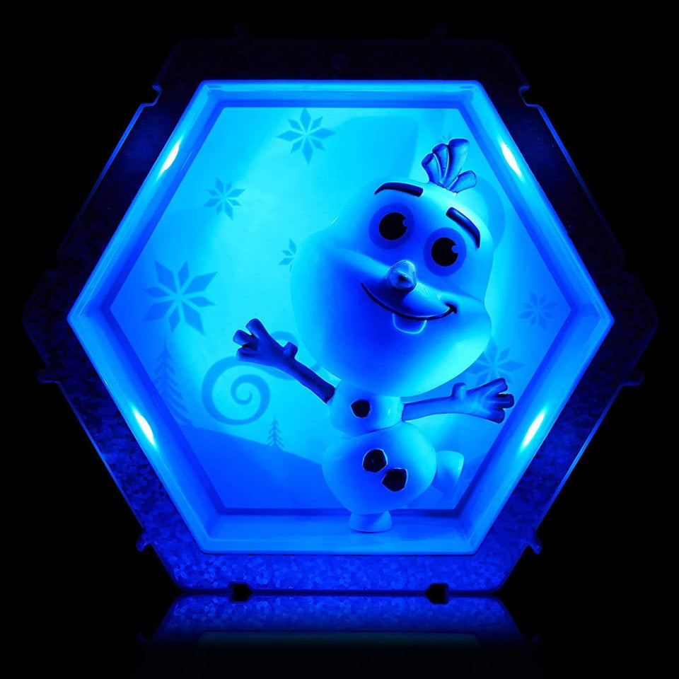 WOW Pods Disney Frozen Olaf Snowman Swipe to Light Connect Figure Collectible