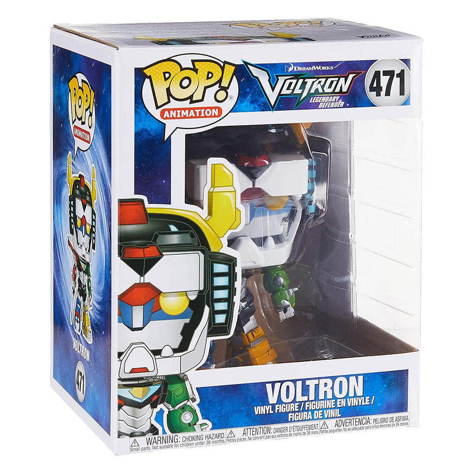 Funko Pop Voltron Legendary Defender Voltron 6" #471 Figure 34189 Robot