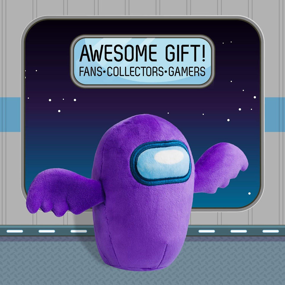 Purple Guardian Angel Ghost Among Us Plush Doll 12" Stuffed Collectible Toy PMI International