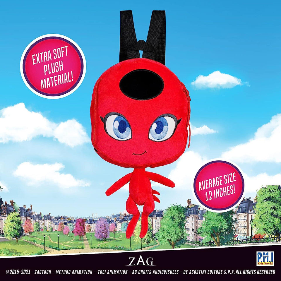 Miraculous Ladybug Tikki Plush Backpack 12 TV Show Character
