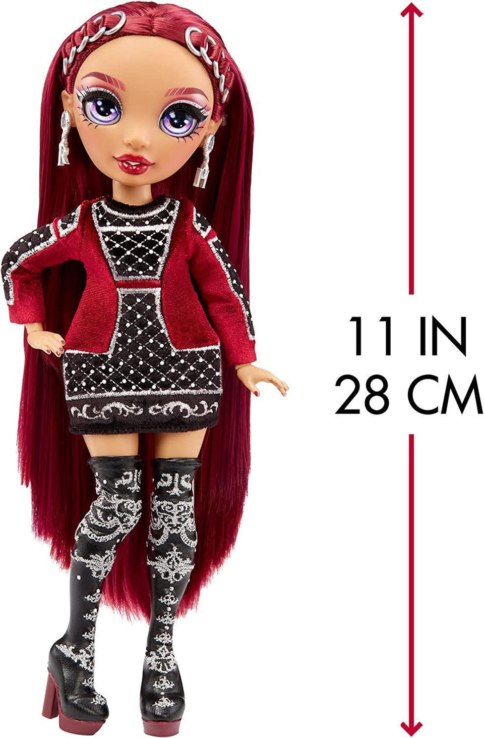 Rainbow High Mila Berrymore CORE S4 Fashion Doll Red Hair 2 Outfits MGA Entertainment