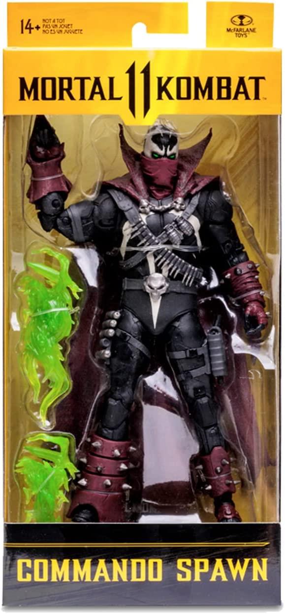 Mortal Kombat 11 Comando Spawn Dark Ages Skin 7" Posable Action Figure McFarlane Toys