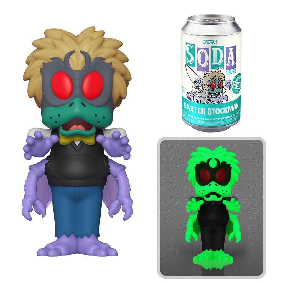 Funko Soda Baxter Stockman Teenage Mutant Ninja Turtles Figure Glow Chase