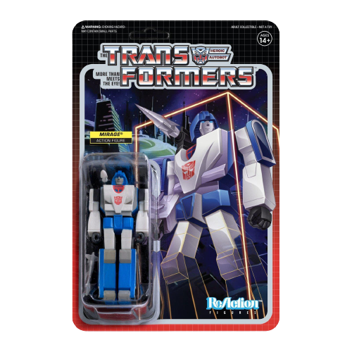 Transformers Mirage ReAction Figure Wave 2 - Articulated (Retro)