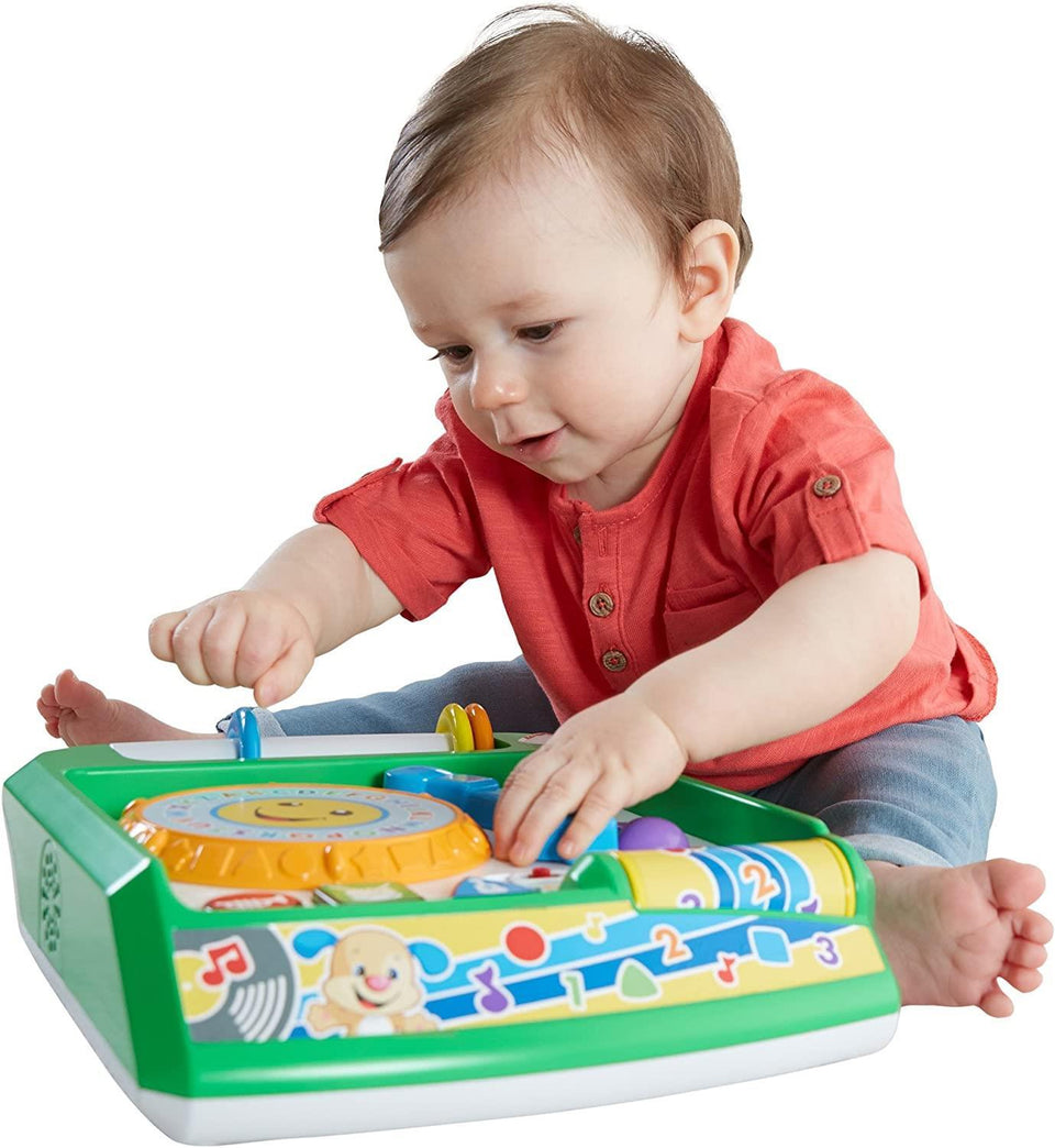 Fisher-Price Fisher-Price Laugh & Learn Remix Record Player Learning Musical Baby Toy GYC92