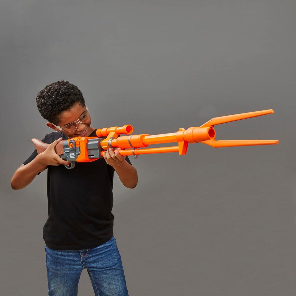 NERF Star Wars Amban Phase-Pulse Blaster The Mandalorian 50" Breech Load Scope Hasbro