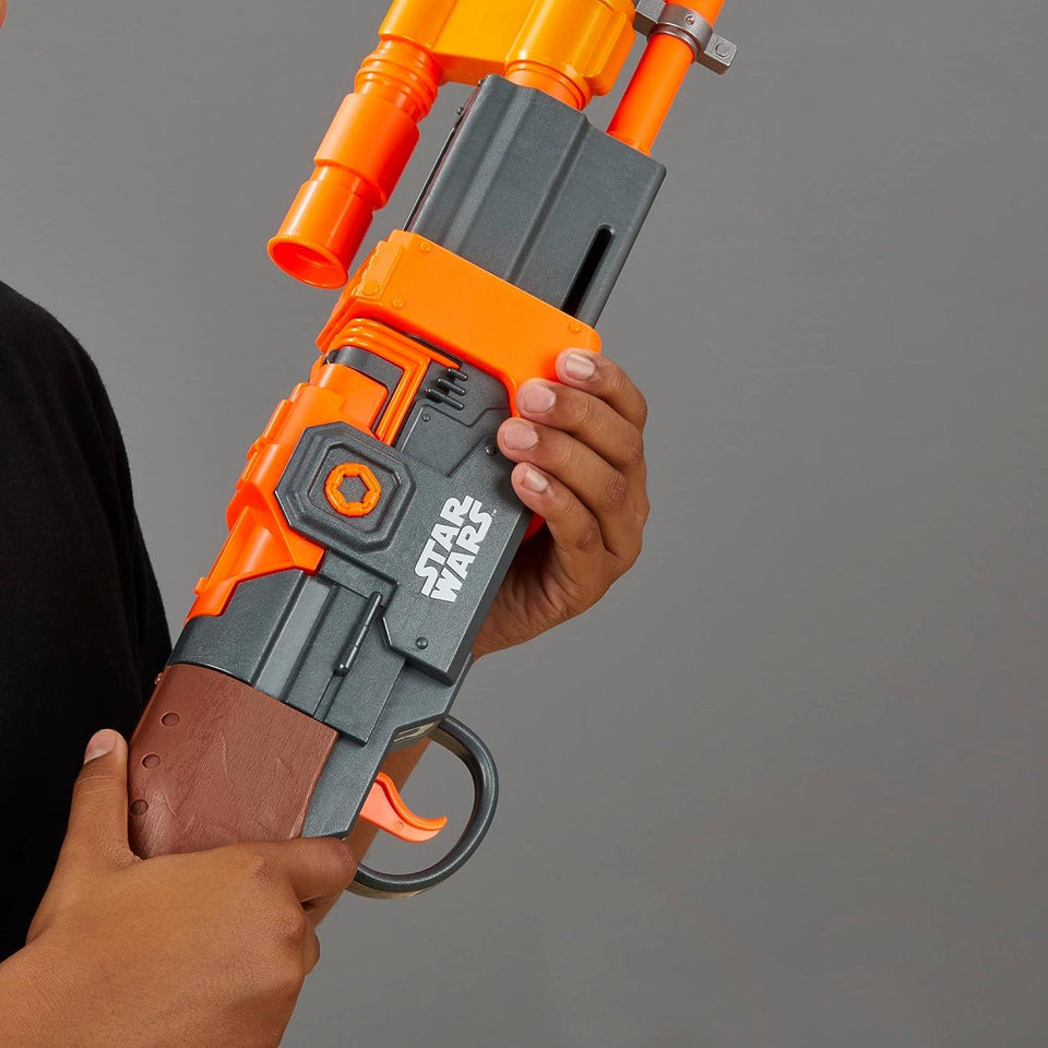 NERF Star Wars Amban Phase-Pulse Blaster The Mandalorian 50" Breech Load Scope Hasbro