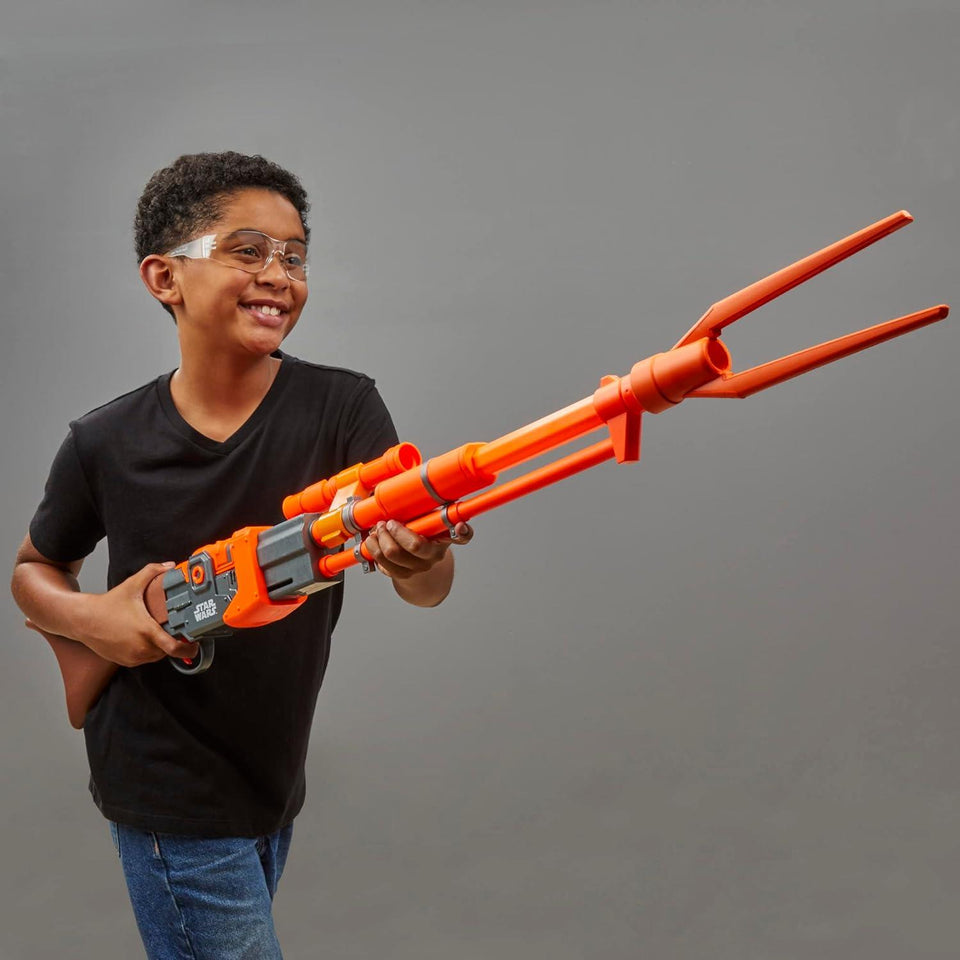 NERF Star Wars Amban Phase-Pulse Blaster The Mandalorian 50" Breech Load Scope Hasbro