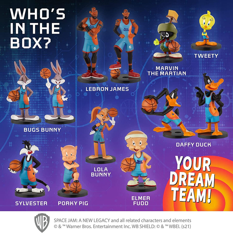 Space Jam A New Legacy Pencil Toppers 12pk Movie Characters Deluxe Box Set PMI